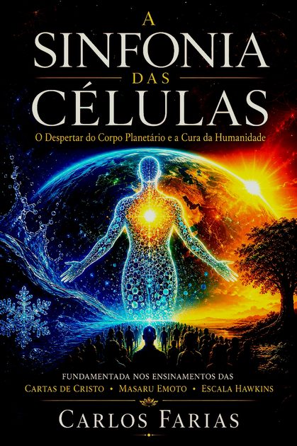 Capa de A Sinfonia das Células · O Despertar do Corpo Planetário