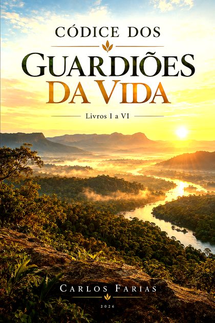 Capa de Códice dos Guardiões da Vida · Livros I a VI