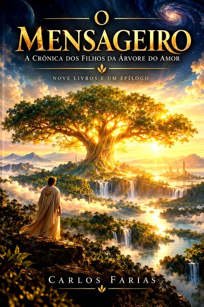 Capa de O Mensageiro · A Crônica dos Filhos da Árvore do Amor